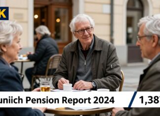 Münchner Rentenreport 2024: Durchschnittliche Altersrente liegt bei 1.387 Euro brutto