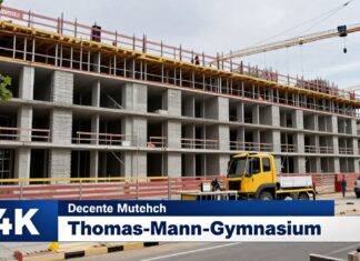 Neubau des Thomas-Mann-Gymnasiums München verzögert sich um zwei Jahre